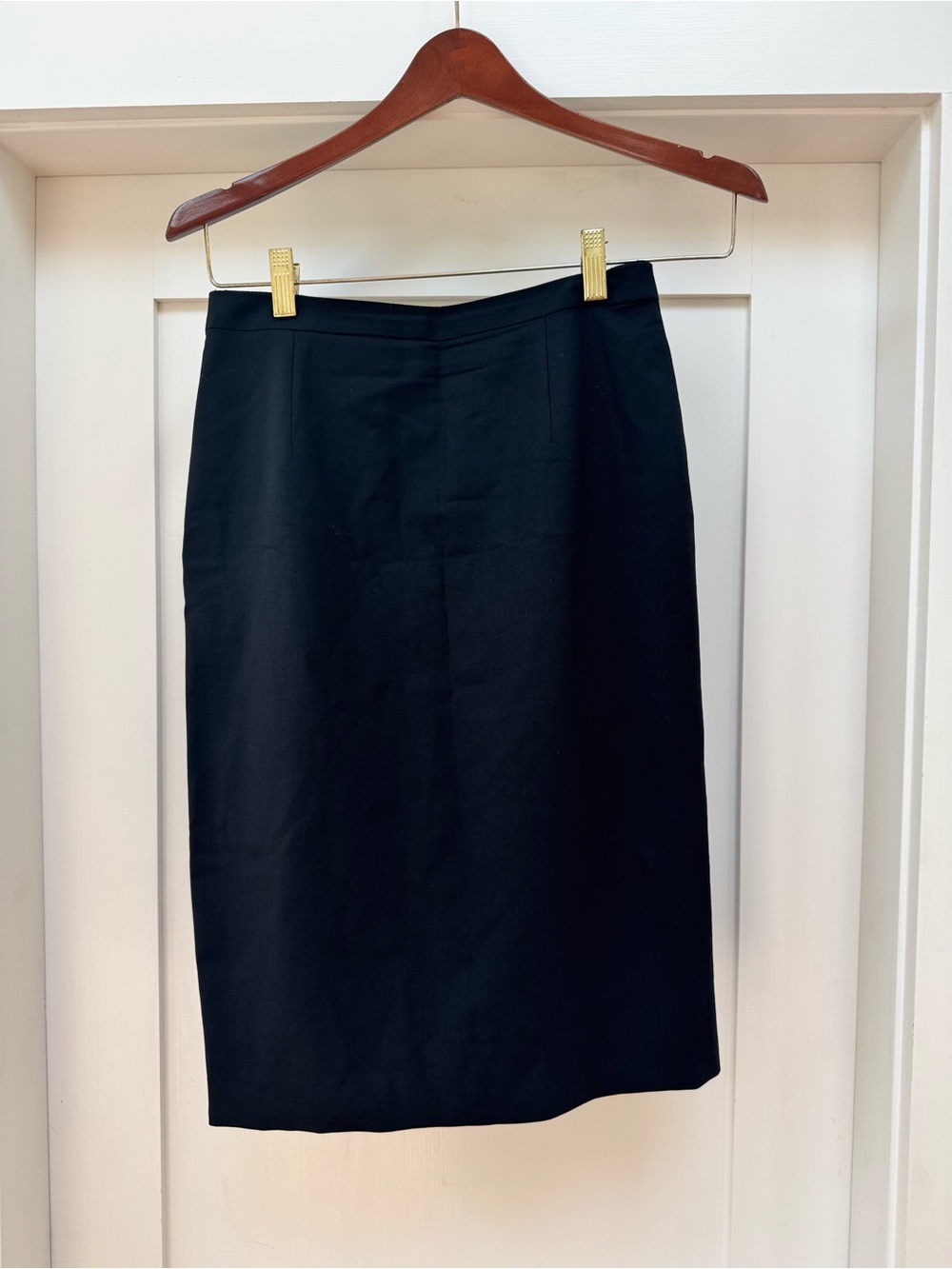 Brooks Brothers Black Classic Pencil Skirt Size 4